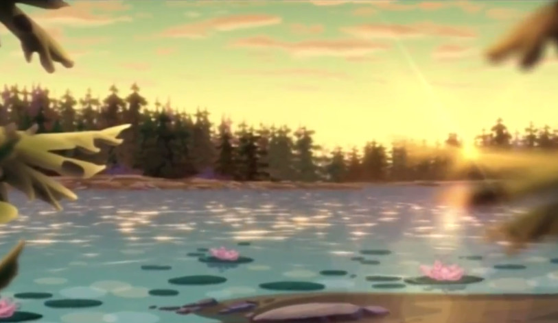 Winx club background lake