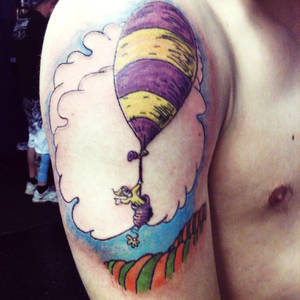 Oh the Places You'll Go tattoo