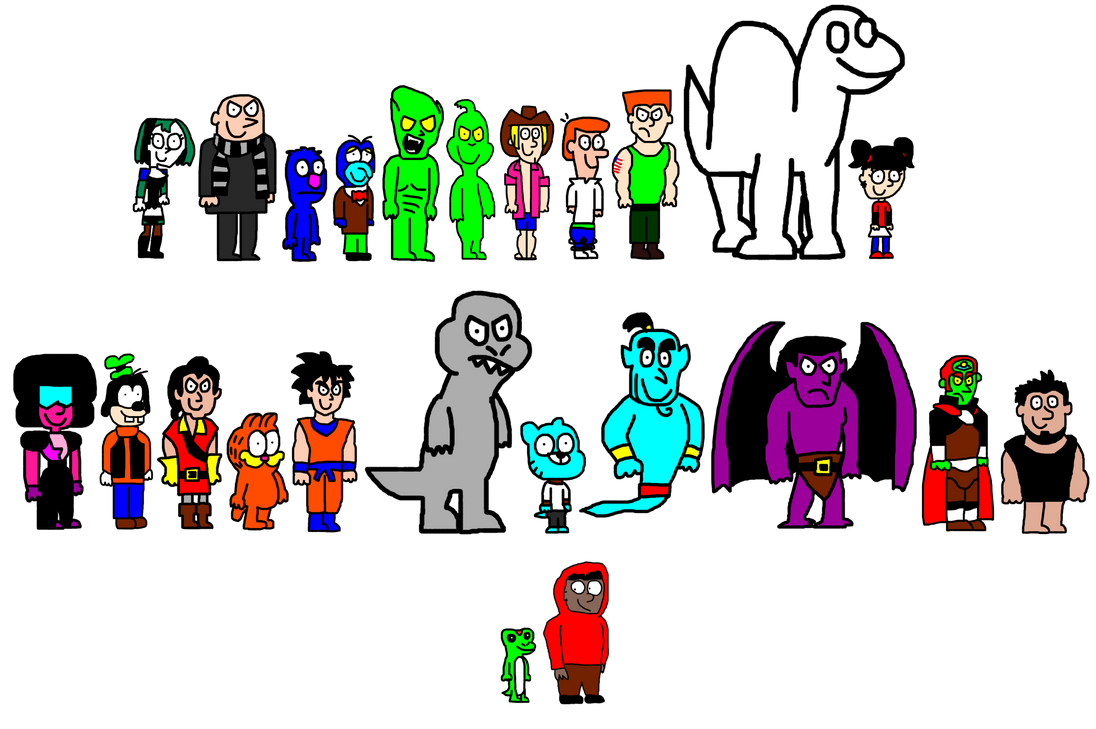 C.A.E. Characters in My Style - G by NathanPNGassets on DeviantArt