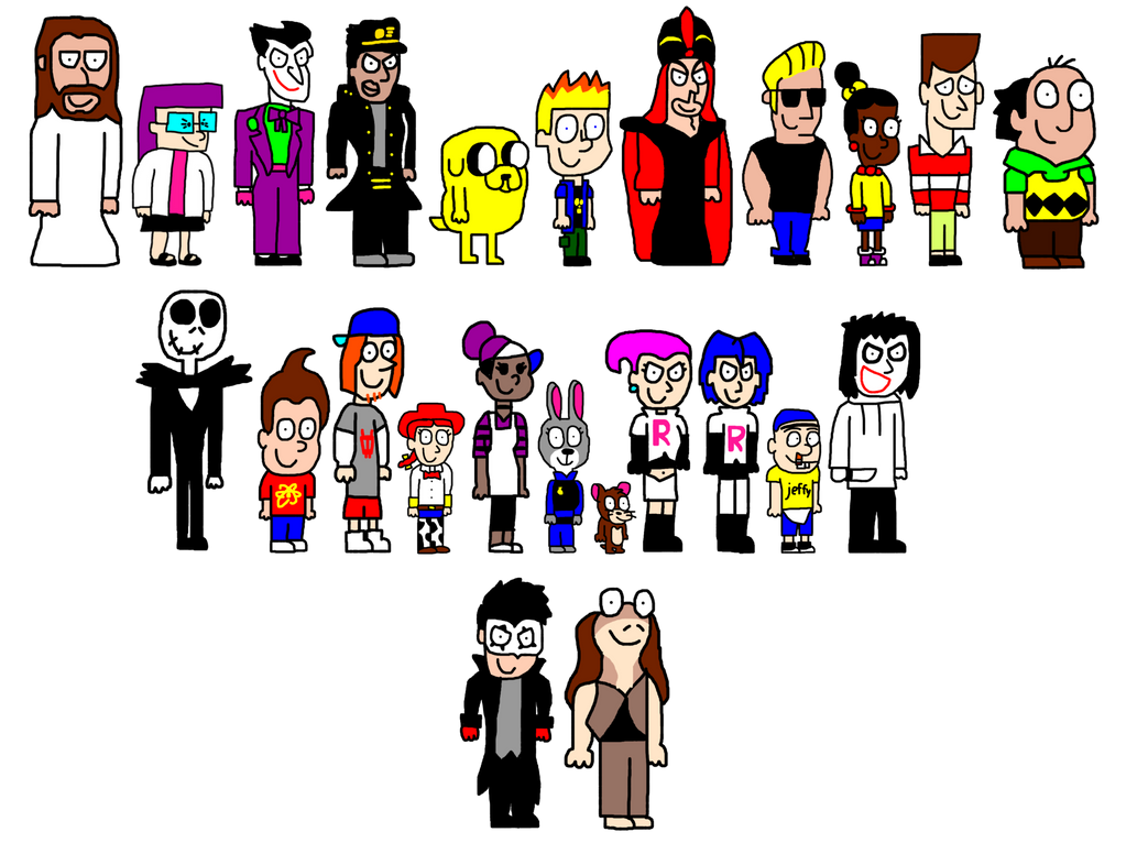 C.A.E. Characters in My Style - J by NathanPNGassets on DeviantArt