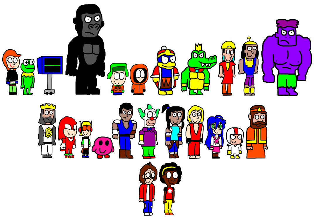 C.A.E. Characters in My Style - K by NathanPNGassets on DeviantArt