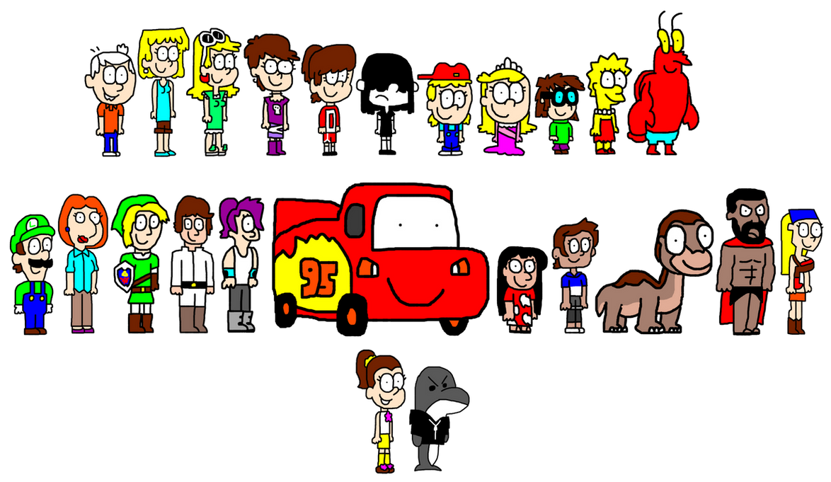 C.A.E. Characters in My Style - L by NathanPNGassets on DeviantArt