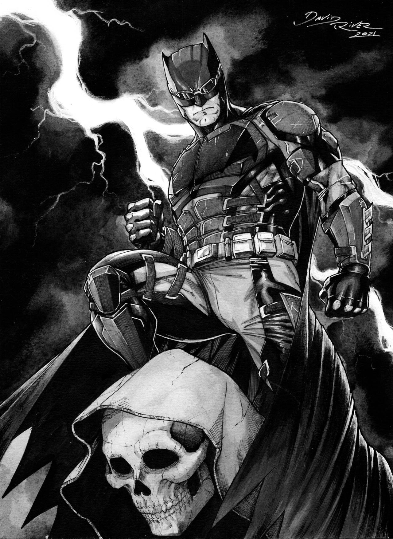 Batman Blade Deviantart Batman by ArtDavidRiver on DeviantArt