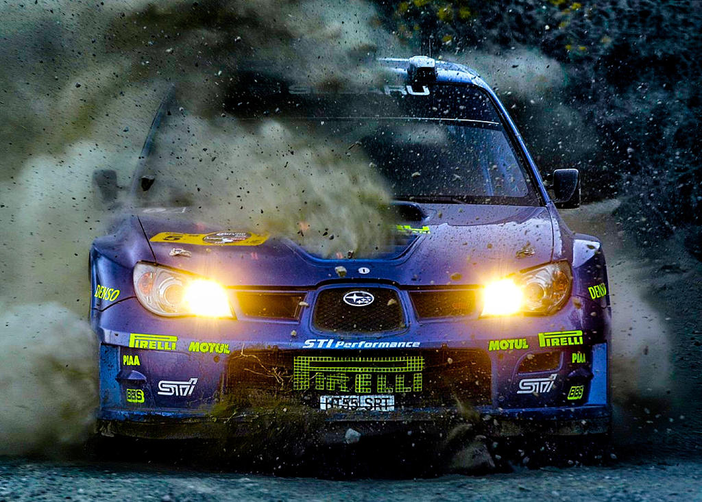 Subaru Impreza Wrc In Little Hdr By Spider Ika On Deviantart