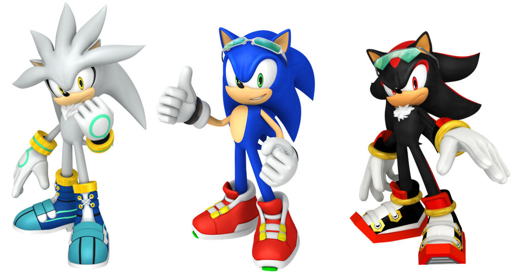 Sonic Silver and Shadow by wallacexteam on DeviantArt