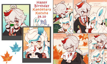 Happy Birthday Kaedehara Kazuha [29.10]