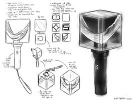 tripleS Light Stick Concept Design No. 2