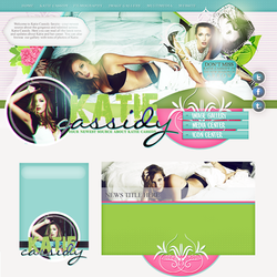 Katie Cassidy layout