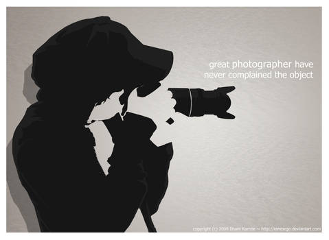 tribute to great photographer