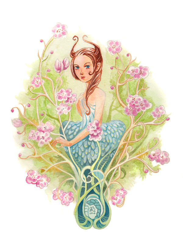 Spring- born by AniaMohrbacher on DeviantArt