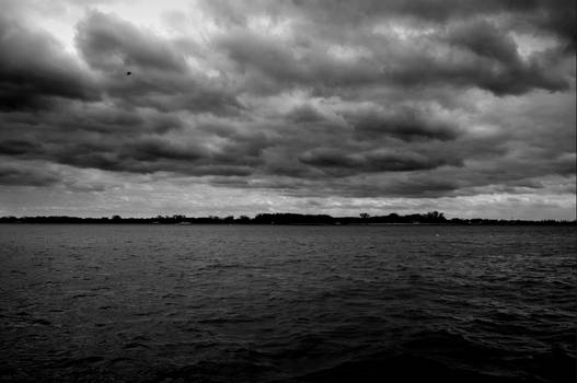 Dark Clouds and Water