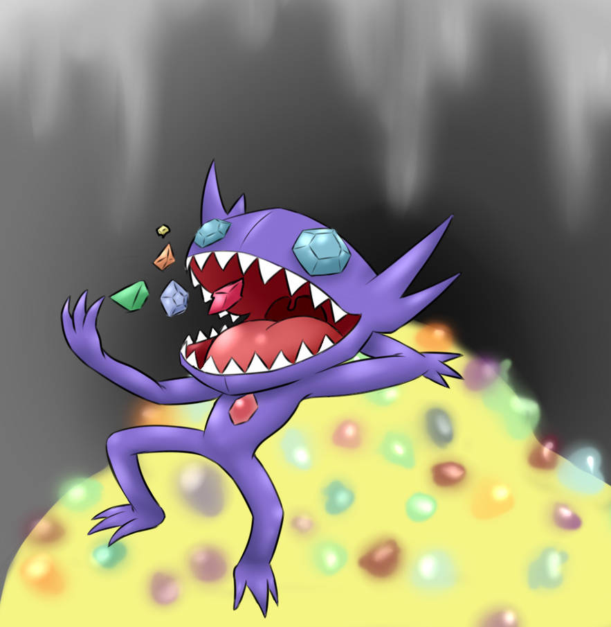 Sableye Patterns Sableye by DuskullDraws on DeviantArt