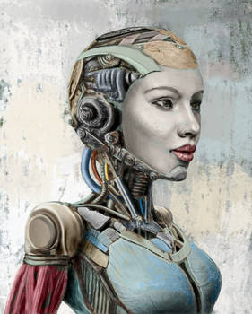 Steampunk Robogirl