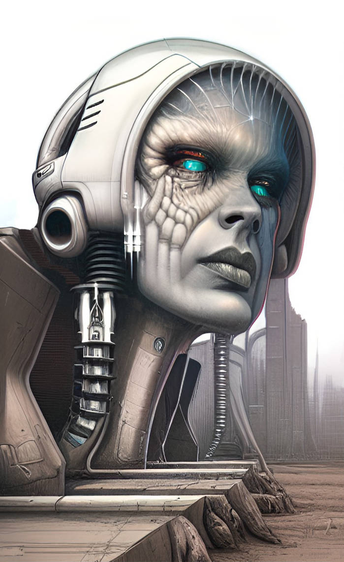 Absoloute Riddle Cyborg Blind Cyborg Oracle II by VanCoralArt on DeviantArt