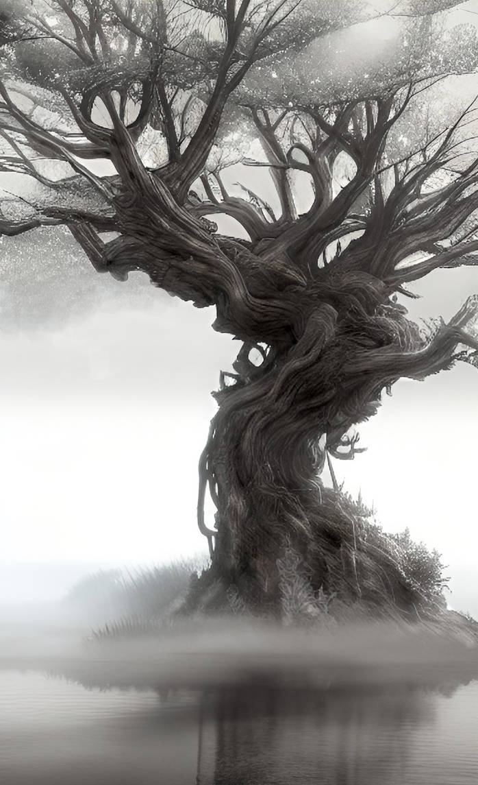 Old tree on an alien planet by VanCoralArt on DeviantArt