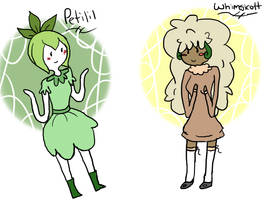 Petilil and Whimsicott