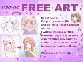 -FREE- Art/Requests GIVEAWAY! Click for details.