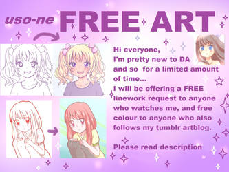 -FREE- Art/Requests GIVEAWAY! Click for details.