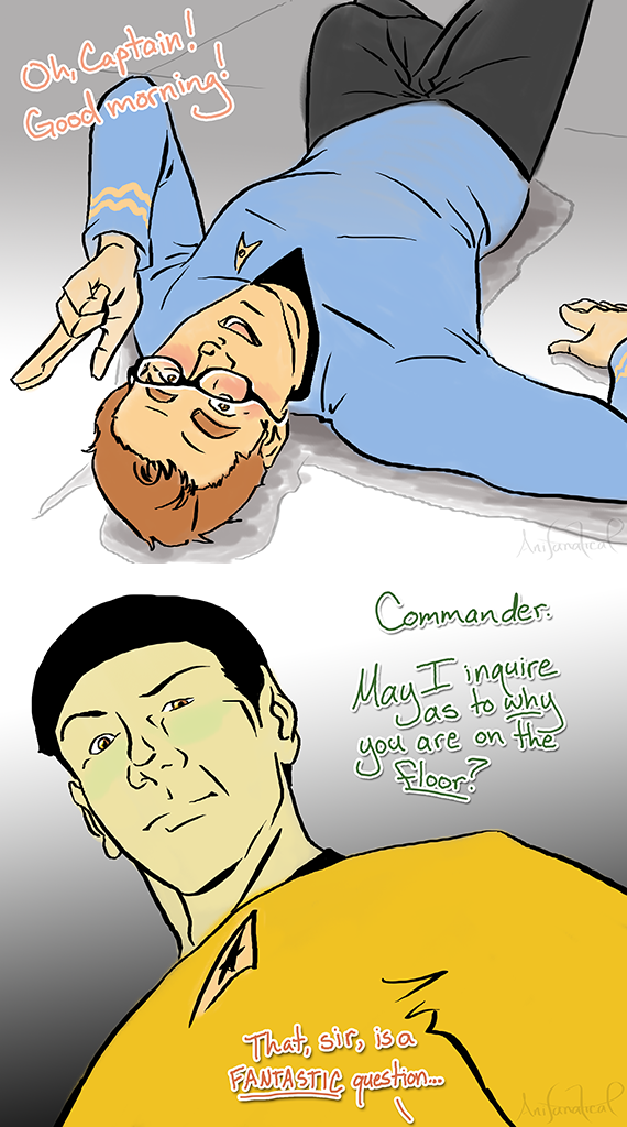 First Officer Kirk AU