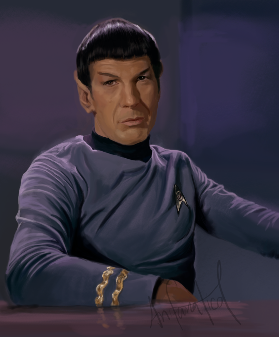 Speed Paint - Spock by anifanatical on DeviantArt