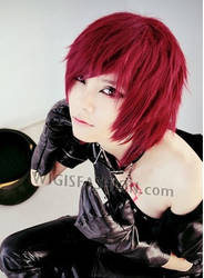 My previous short red wig for NicoNico Do ???