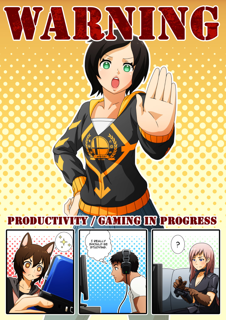 Commission: Productivity Poster