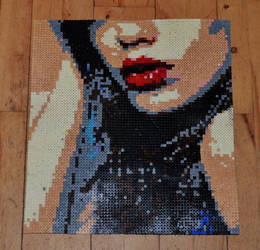 hama beads work.