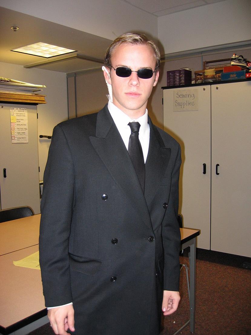 Doug as Agent Smith