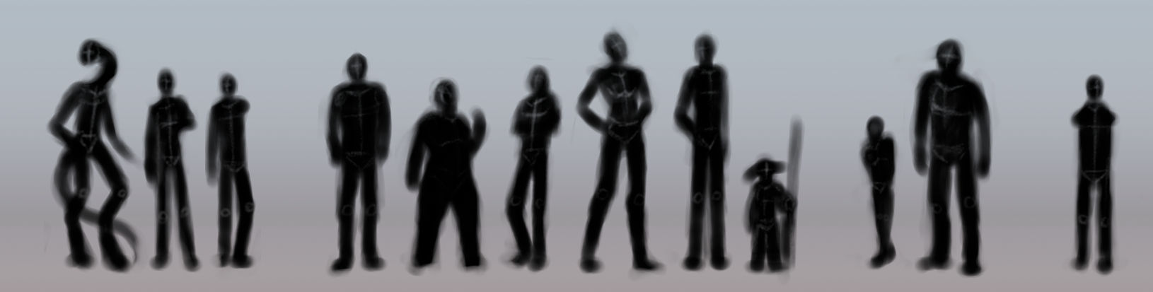 Protaganistic Characters Protagonistic Lineup by L-o-r-e on DeviantArt