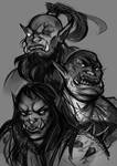Warlords of Draenor |Sketch| by Sad-Sehna