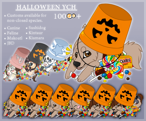 [YCH] Halloween | CLOSED!