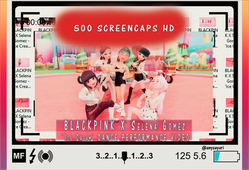 BLACKPINK -Ice Cream DANCE Screencaps