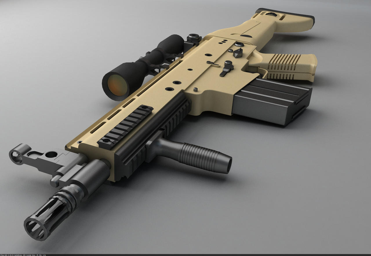 Scar Battle Rifle Scar Battle Rifle