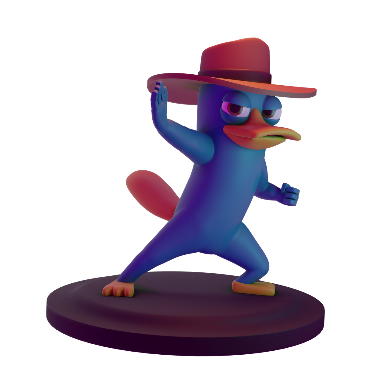 Perry 3D Render 2 Foto by thiagohferreira on DeviantArt