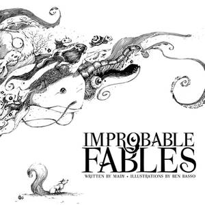 improbable.fables. cover.lineart