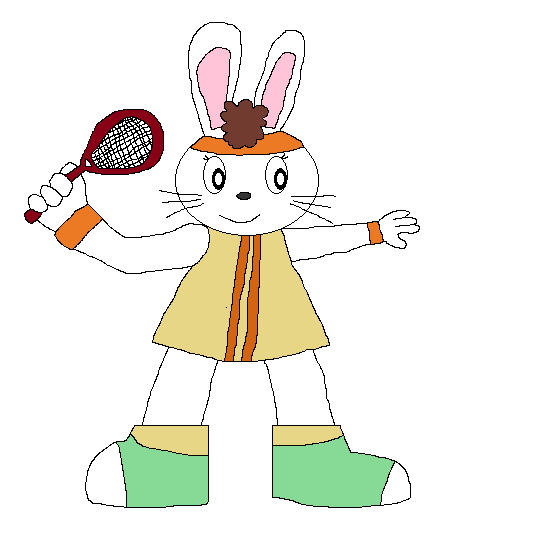 Deviantart Mimi Rabbit Tennis Player Mimi Rabbit by pingguolover on DeviantArt