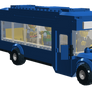 Blue shuttle bus 1