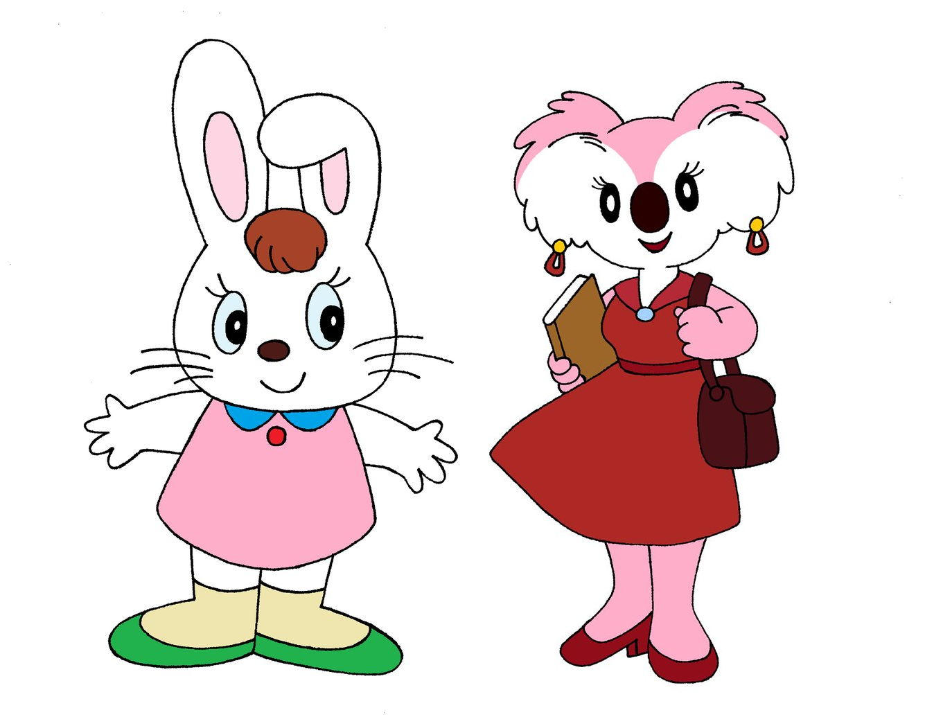 Mimi Rabbit X Miss Lewis Koala by pingguolover on DeviantArt
