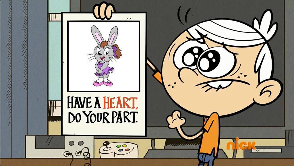 Lincoln Loud saves Lisa Rabbit by pingguolover on DeviantArt