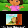 Lu say no to Dora