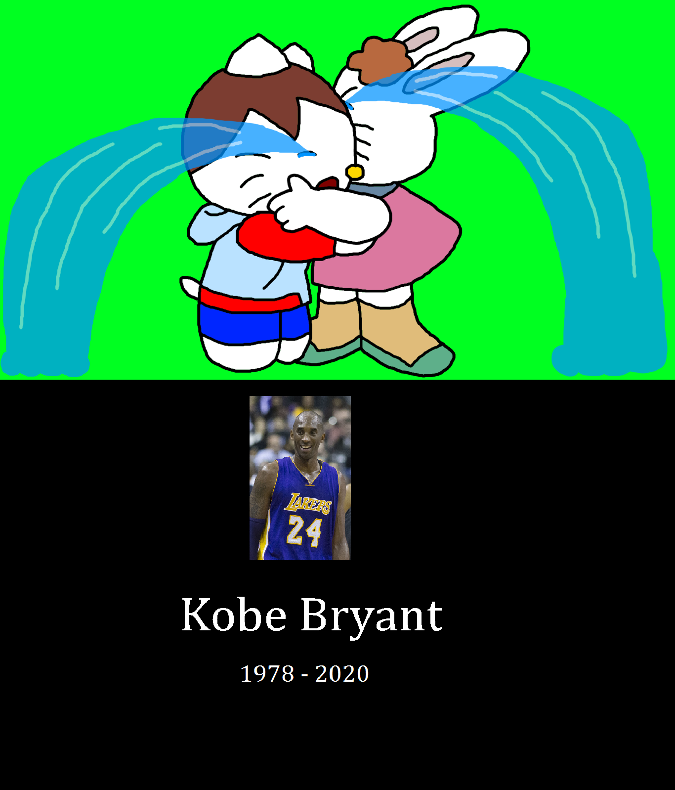 Ian And Mimi Crying Because Kobe Bryant Died By Pingguolover On Deviantart Ian And Mimi Crying Because Kobe Bryant Died By Pingguolover On Deviantart