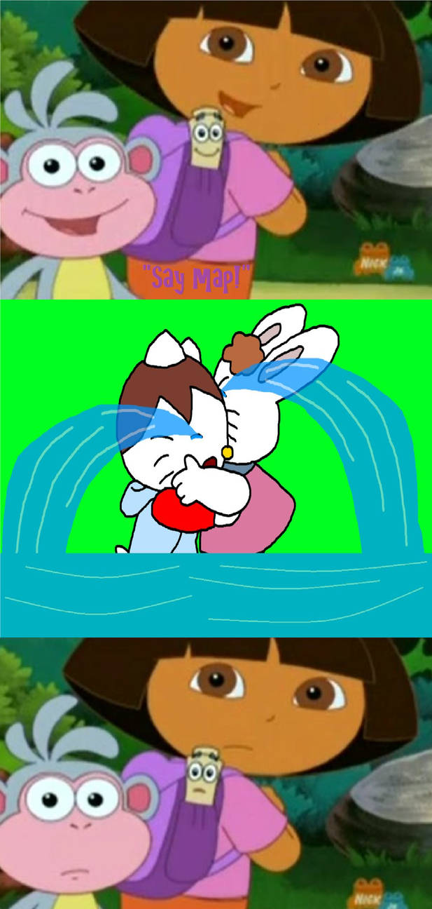 Dora Boots And Map Afraid Of The Flooding Tears By Pingguolover On dora-boots-and-map-afraid-of-the-flooding-tears-by-pingguolover-on