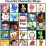 Favorite Character Bingo (My Version)