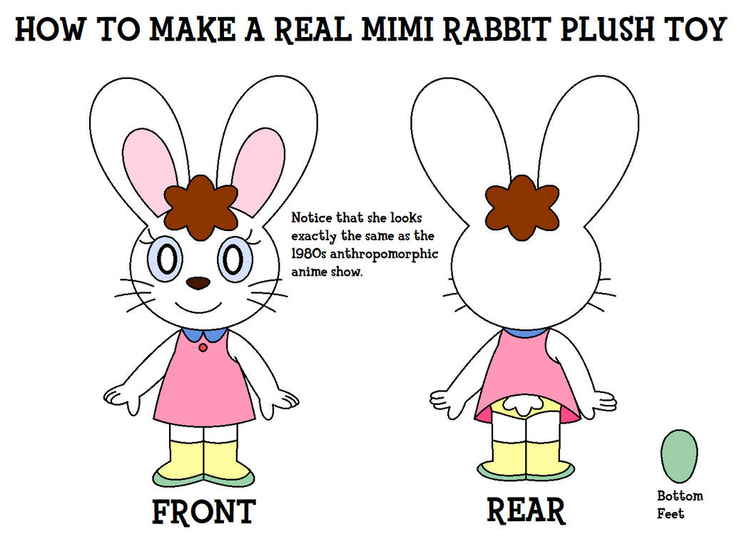 AOTLK Mimi Rabbit Plush details by pingguolover on DeviantArt