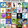 Favorite Character Bingo (My Version) 2