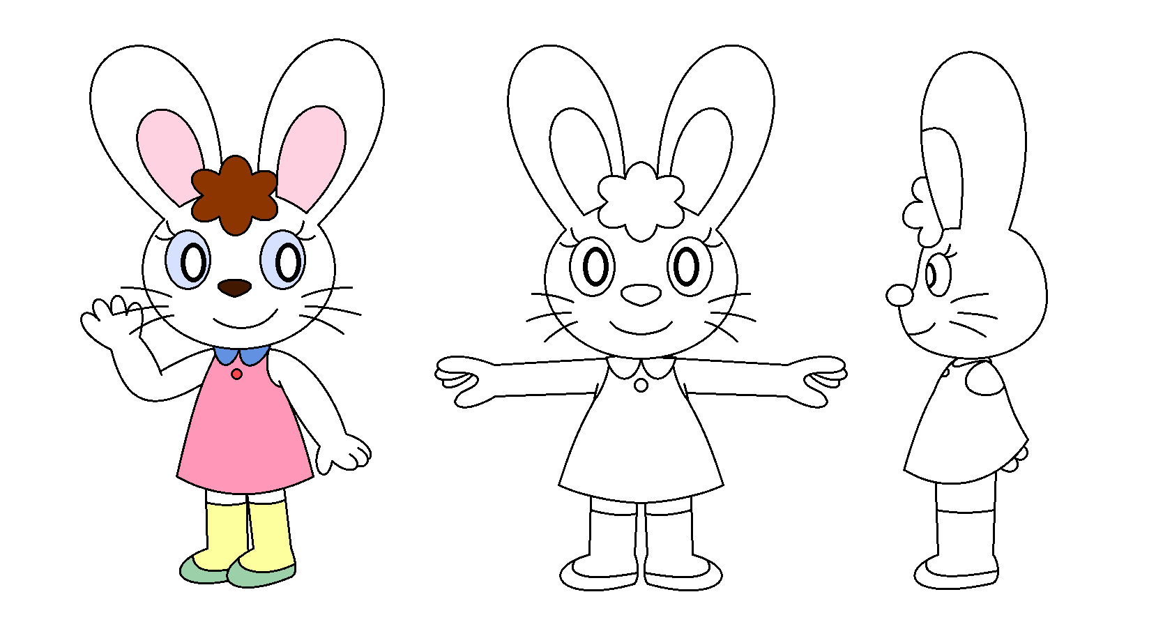 Deviantart Mimi Rabbit AOTLK Mimi Rabbit Model by pingguolover on DeviantArt