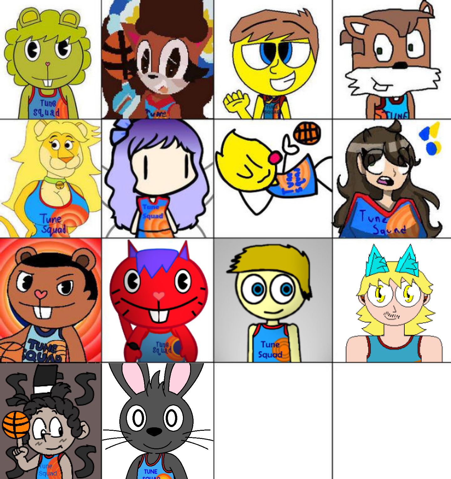 Gerald Rabbit joins the Tune Squad by pingguolover on DeviantArt