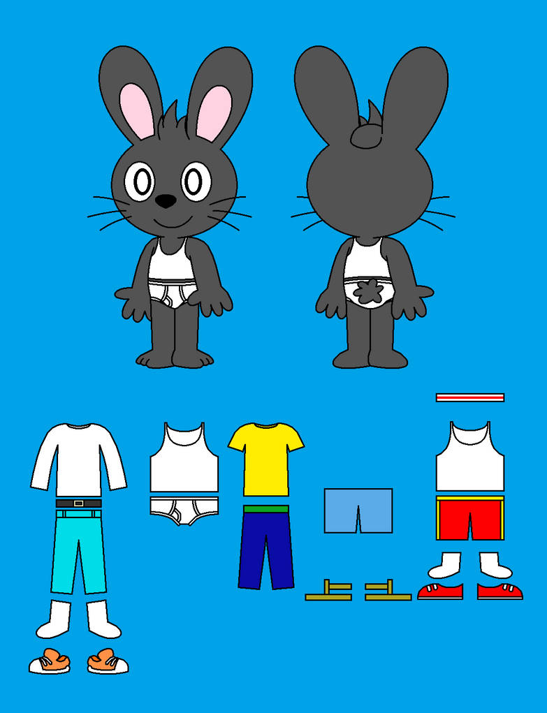 Gerald Rabbit Reference Sheet by pingguolover on DeviantArt