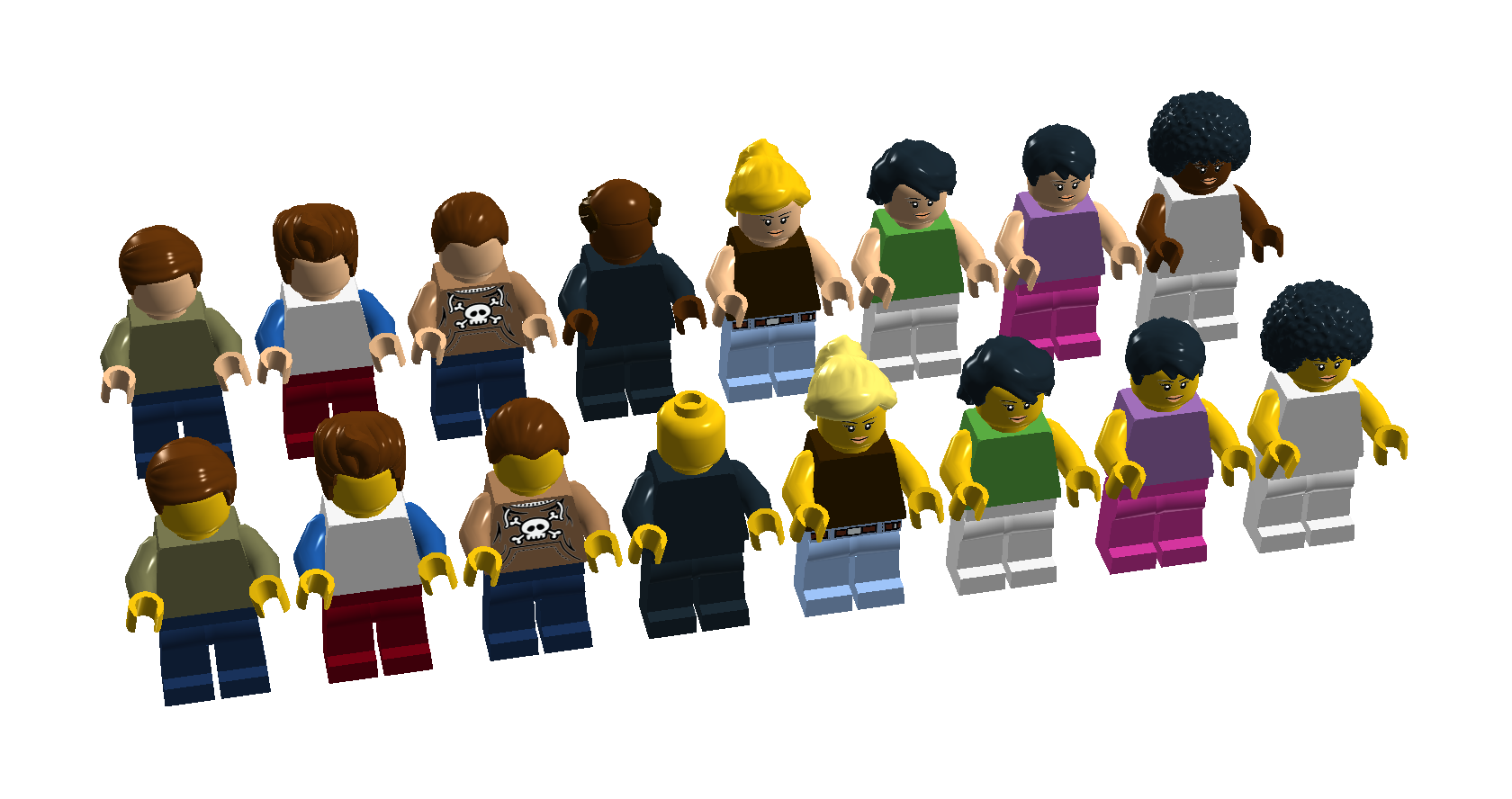 Lego discount dimensions city