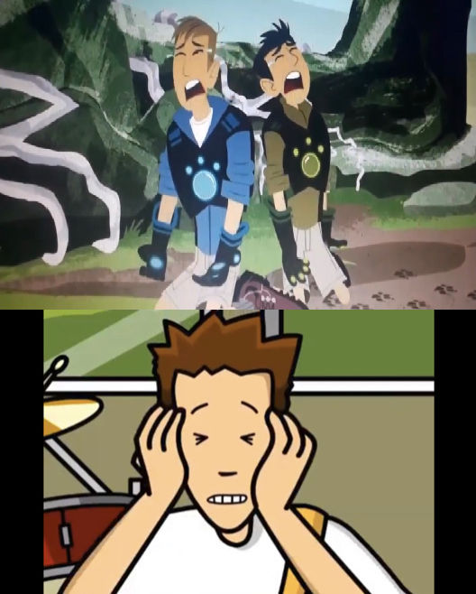 Tim gets annoyed by Martin and Chris crying by pingguolover on DeviantArt